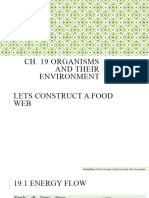 BIO-Chapter 19. Organisms and Their Environment