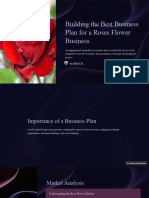 Building the Best Business Plan for a Roses Flower Business