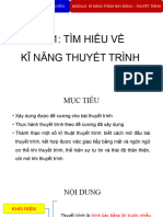 BÀI 1 Tim Hieu Ve Thuyet Trinh