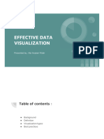 EFFECTIVE DATA VISUALIZATION Material P 1 - 31
