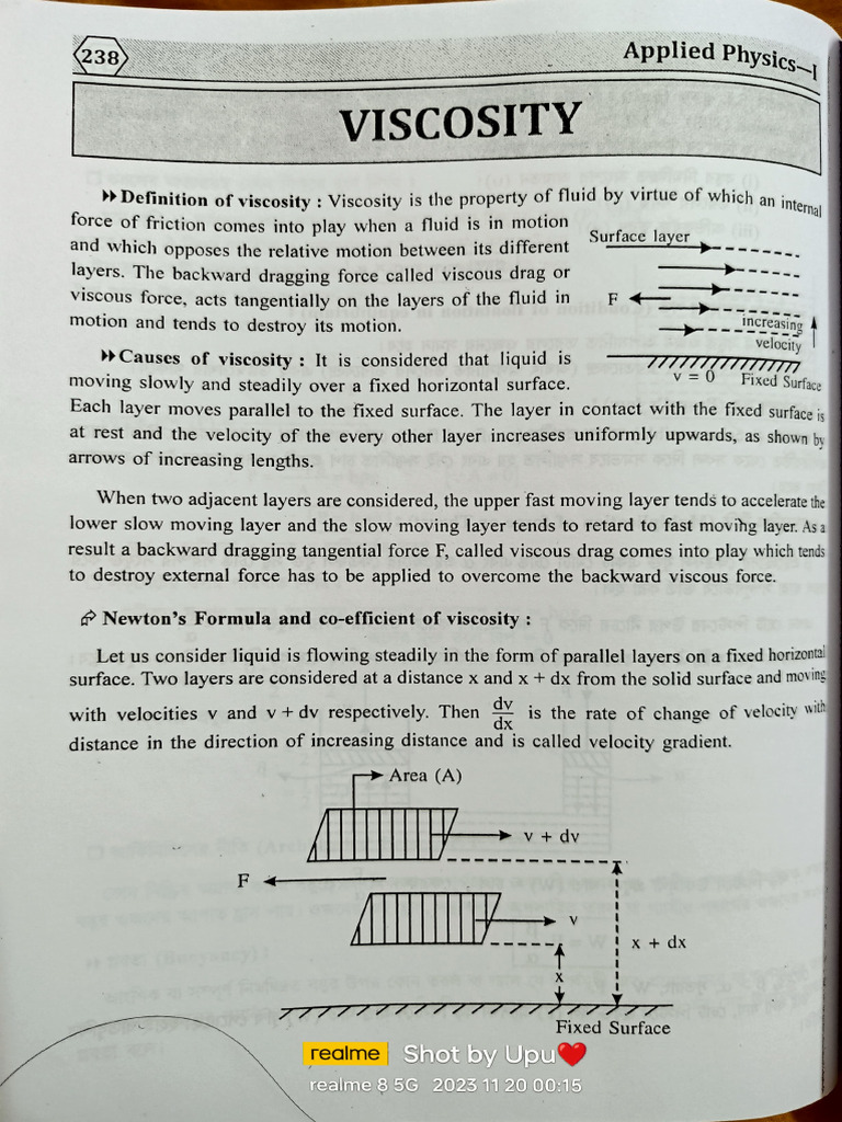 Viscosity PDF Viscosity Drag (Physics)
