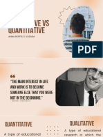 Qualitative Vs Quantitative