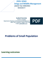 Problem of Small Population