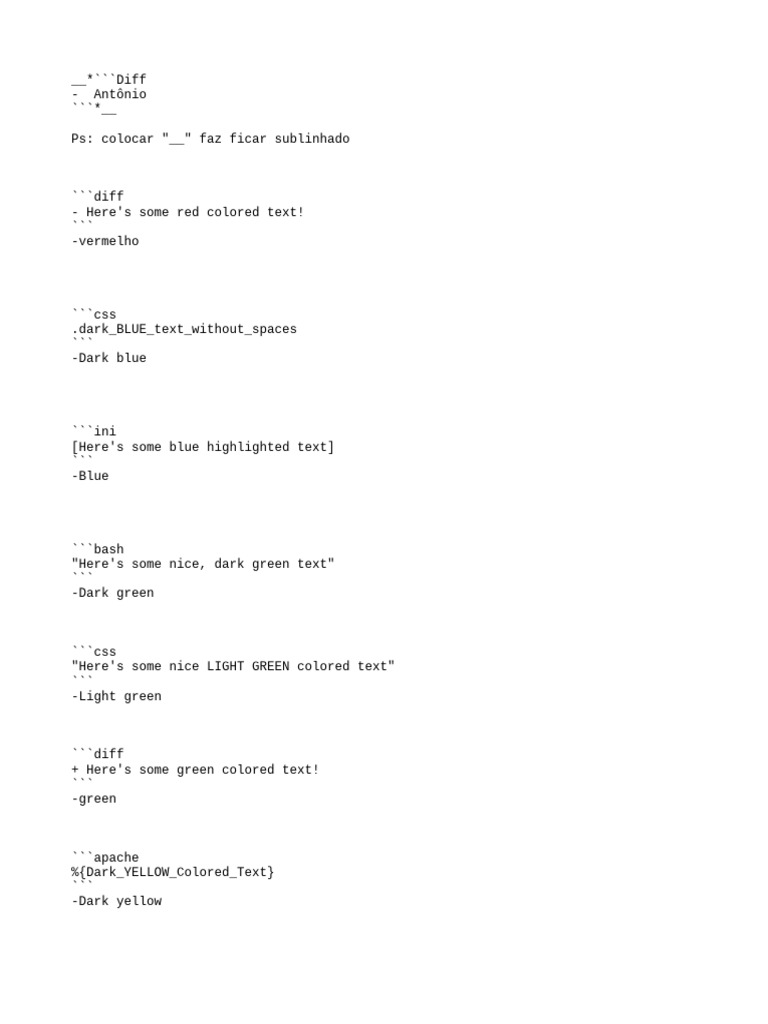 Text color pdf