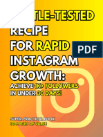 Battle-Tested Recipe For Rapid Instagram Growth