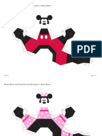 Mickey Friends Character Bowling Pins Printable 0610 - FDCOM