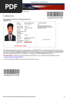 Nonimmigrant Visa Application Confirmation - CH I LDS PLINTON