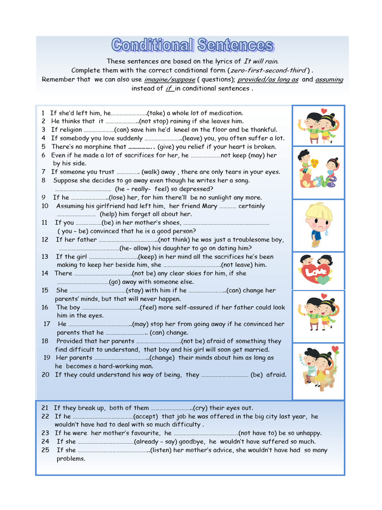 Conditional sentences tests 60432 pdf