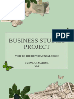 Business Studies Project Tue