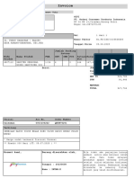 Invoice: Jumlah Packing Satuan Kode Produk Nama Produk FRA CRT Inr Pcs Satuan PCS Harga Discount Jumlah Harga