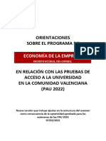 Orientaciones Programa Economia Empresa Pau 2021 22