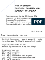 Lecture 3 - Iron Homeostasis, Anemia