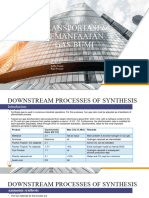 Downtream Processes of Syn Gas