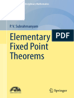 Elementary Fixed Point Theorems. (PDFDrive)