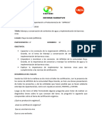 Informe Conservacion de Vertientes y Implementacion de Barreras Vivas