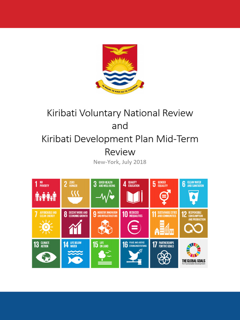 Kiribati Development Plan Review 2018 | PDF | Sustainability | Food ...