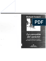 6597468 Richard Sennett La Corrosion Del Caracter Libro Completo