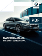 2019 BMW 5 Series Sedan Owner's Manual 7.2018