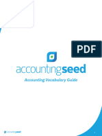 Accounting Seed Vocabulary Guide