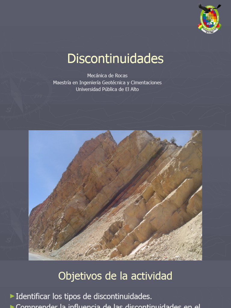 03 Discontinuidades PDF Estrato Falla (geología)