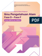 CP Mata Pelajaran Ilmu Pengetahuan Alam