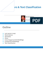 Word Embeddings Classification