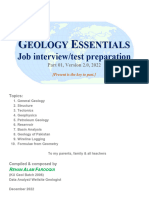 Geology Essentials Job Interview Test Prep p1 v2 2022