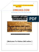 Anthropology Current Affairs Magazine MAY 2023