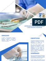 Brochure Instrumentación Quirúrgica y Sus Nuevas Técnicas