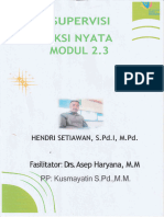 Supervisi Akademik - Hendri Setiawan