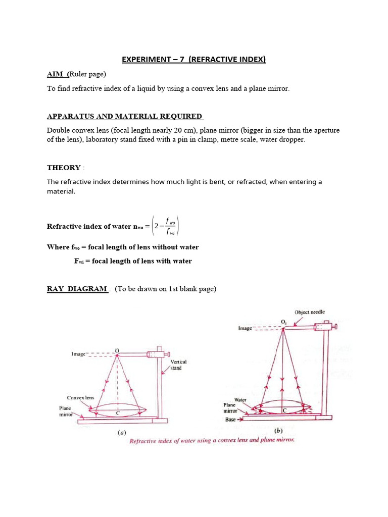 Refractive Index PDF