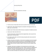 Midterm Activity - Fluids & Electrolytes