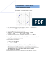 SEMANA 5 - Circunferencia y Parábola