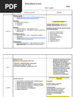 Y6 Material Covered - 2023-2024 Week10