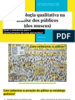 Metodologia Qualitativa Na Análise Dos Públicos (Dos Museus)