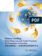 Money Lending - Reforming Law and Trade Practices For Consumer Protection Full Report