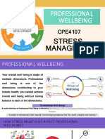 TOPIC 10 Professional Wellbeing