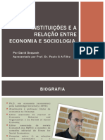 Instituies e A Relao Entre Economia e Sociologia