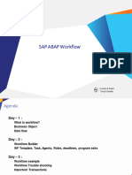 SAP ABAP Workflows Day 1