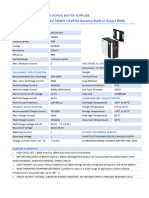 Battery 24V 5KWH Datasheet by MIRA MOON