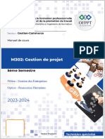 302 - GEORH - Gestion de Projet - MANUEL DE COURS