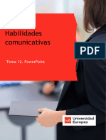 Habilidades Comunicativas: Tema 12. Powerpoint