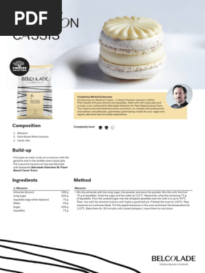 5299 Belcolade - Macaron Cassis 2