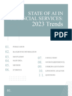 State of AI in Financial Services 2023 Trends