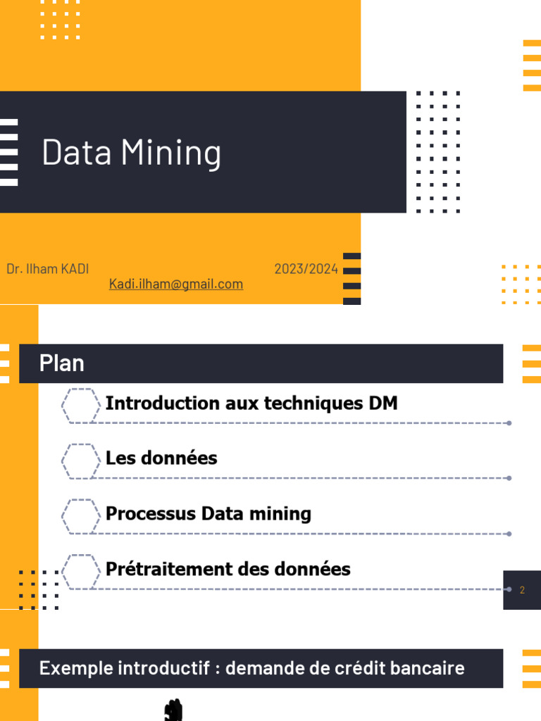 Introduction au Data Mining et KDD | PDF | Minage des données ...