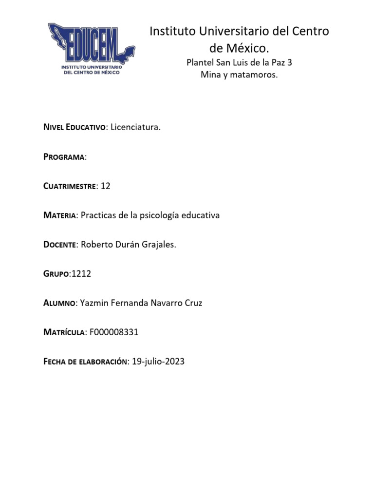 a-a-4-analisis-de-un-informe-psicopedagogico-pdf-evaluaci-n