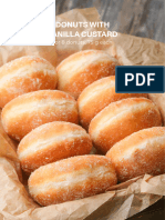 Donuts With Vanilla Custard