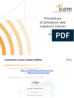 Procédure D'utilisation Des Copieurs Canon - Icam Lille