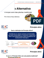 Aula 9 - Princípio Ativo Das Plantas Medicinais