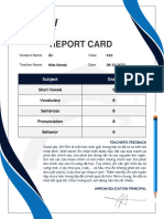 2023.10.06 K10 Ân Report Card